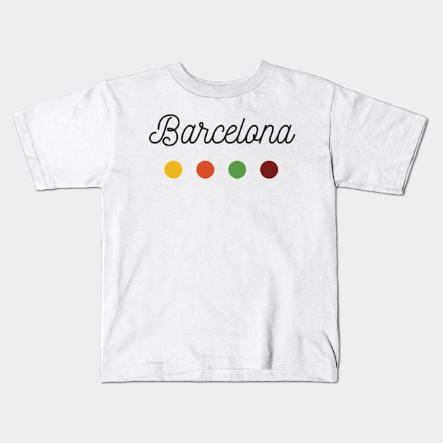 Barcelona Kids T-Shirt by Smich